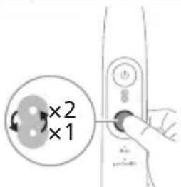 PHILIPS Sonicare ProtectiveClean 4100 HX4044 - Налаштування інтенсивності - 2