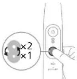 PHILIPS Sonicare ProtectiveClean 4100 HX4044 - Impostazioni dell'intensità - 2