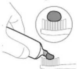 PHILIPS Sonicare ProtectiveClean 4100 HX4044 - Brushing instructions - 1