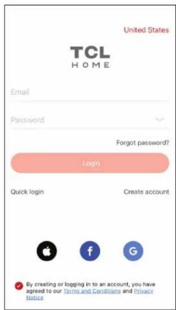 TCL W50D9P2 - Step 2: Create an Account - 1