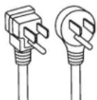 TCL W50D9P2 - Wiring Requirements Power Supply Cord - 1