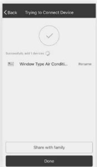 TCL TAW06CRW0N - Add the AC Unit to the Wireless Network using "AP Mode" - 6
