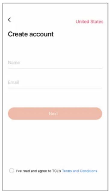 TCL W40D91 - Step 2: Create an Account - 2