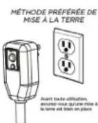 TCL H12W25W-CA - Exigences en câblage Cordon d'alimentation - 1