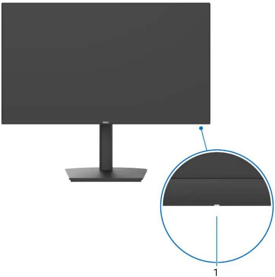 DELL Pro 27 E2726HS - Vues du moniteur E2726HS Vue de face - 1