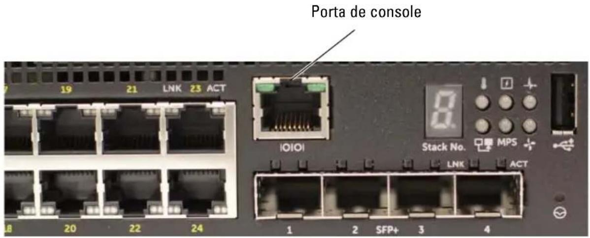 DELL N1524P - Conectar um comutador N1500 Series em um terminal - 4