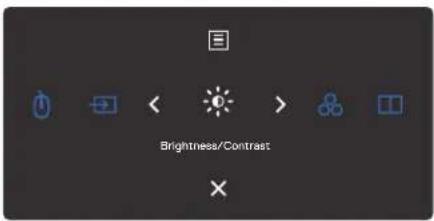 DELL UltraSharp U5226KW - Utilisation du menu - 1
