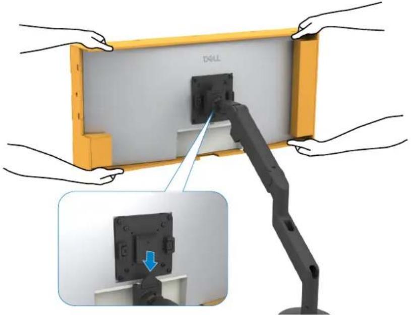 DELL UltraSharp U5226KW - Support mural/Bras tiers (facultatif) - 2
