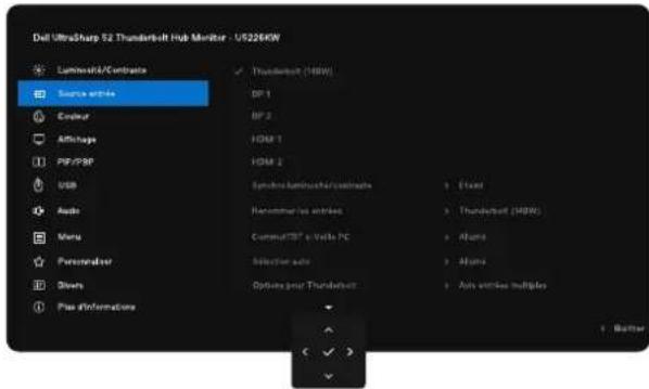 DELL UltraSharp U5226KW - Configuration du système KVM automatique - 2