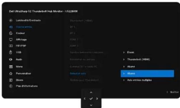 DELL UltraSharp U5226KW - Configuration du système KVM automatique - 3