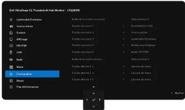 DELL UltraSharp U5226KW - Configuration du commutateur USB KVM - 1