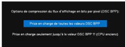 DELL UltraSharp U5226KW - Messages d'avertissement de l'OSD - 15