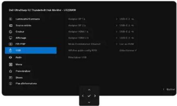 DELL UltraSharp U5226KW - Configuration du système KVM automatique - 4