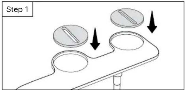 Brondell FreshSpa Thinline FSA-25 - Install adjustable mounting brackets into the bidet attachment - 1