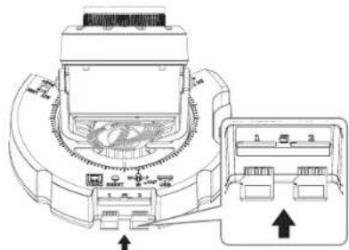 Hanwha Vision PND-A9081RV - Insertion d'une carte mémoire micro SD - 1