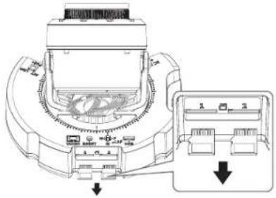 Hanwha Vision PND-A9081RV - Retrait d'une carte mémoire micro SD - 1