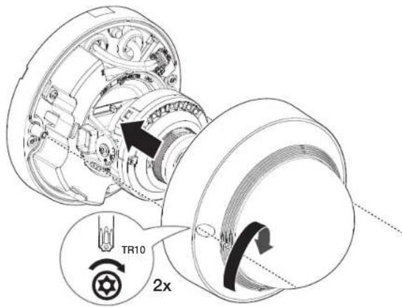 Hanwha Vision QNO-C8013R - [Installation directe sur mur/plafond] - 2