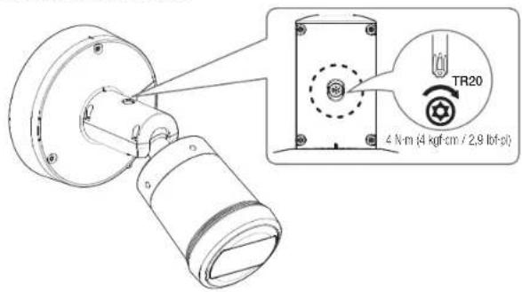 Hanwha Vision XNO-A9084R - Installation du corps de la caméra - 6