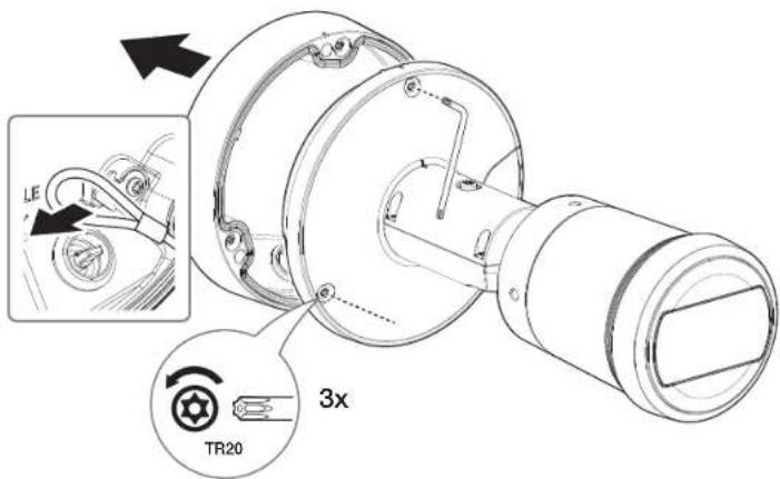 Hanwha Vision XNO-A9084R - Démontage - 1