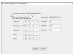 Hanwha Vision TNO-L3030T - Configuration de l'IP statique - 1