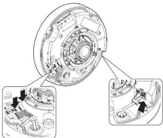 Hanwha Vision XNF-9010RV - [Installation des câbles audio/alarme/alimentation] - 3