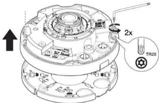 Hanwha Vision XNF-9010RV - Démontage - 2