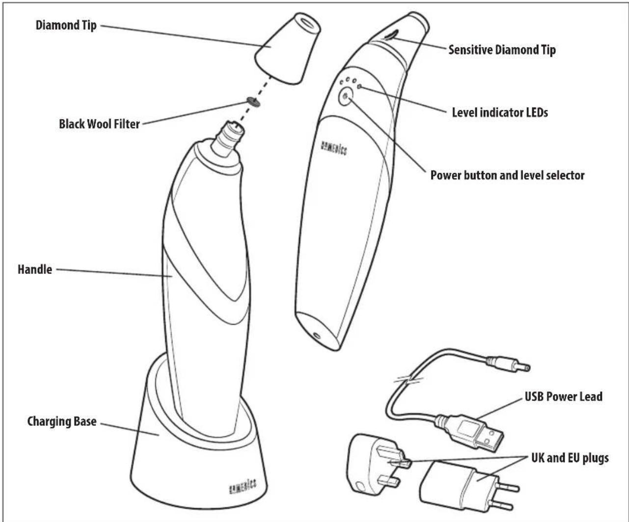HOMEDICS MDA-100-EU - PRODUCT FEATURES: - 1