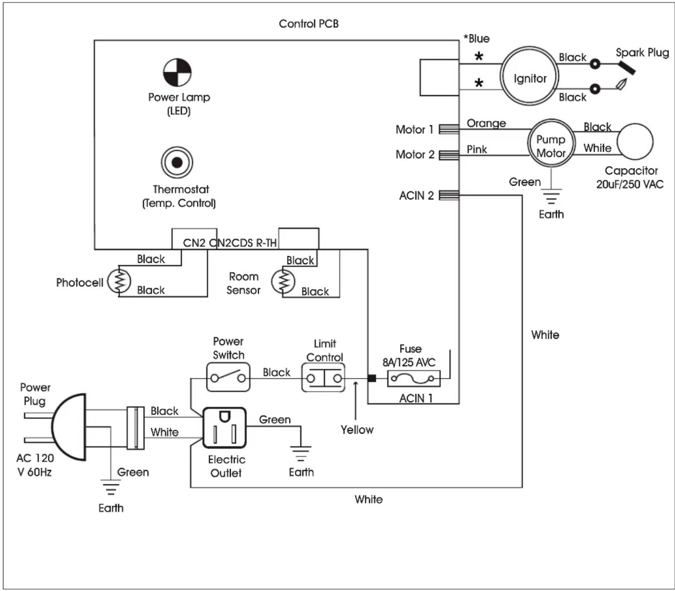 Uline H-6513 - WIRING DIAGRAM - 1