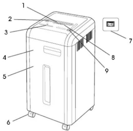 Uline H-2608 - PARTS - 1