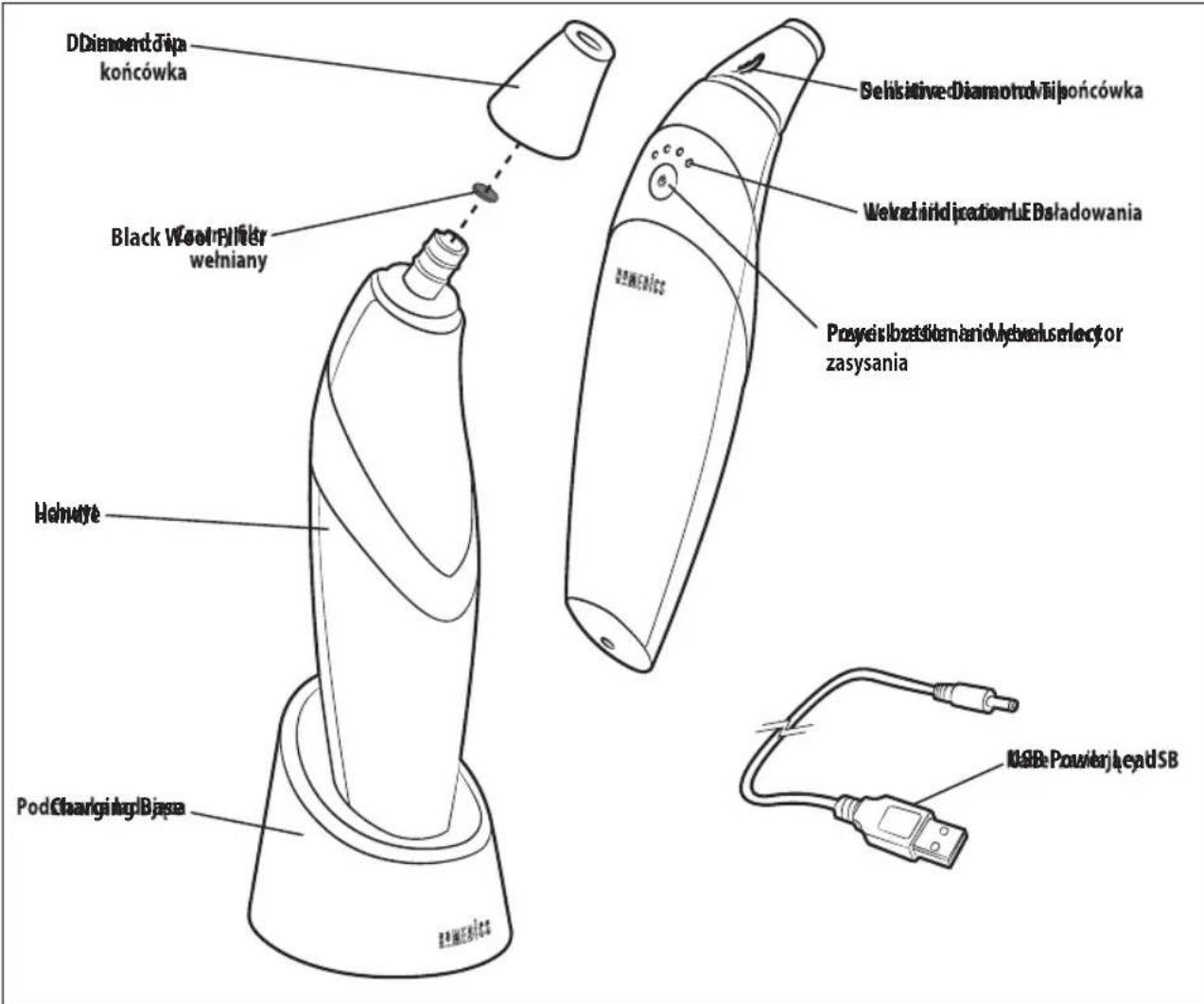 HOMEDICS MDA-100RGA-EU - CECHY PRODUKTU: - 1