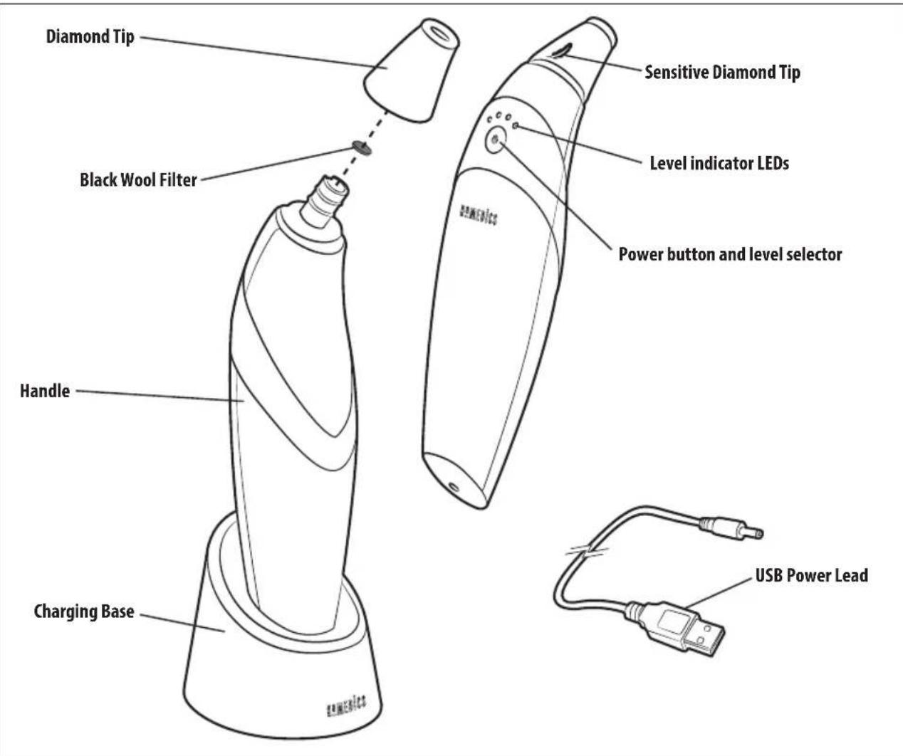 HOMEDICS MDA-100RGA-EU - PRODUCT FEATURES: - 1