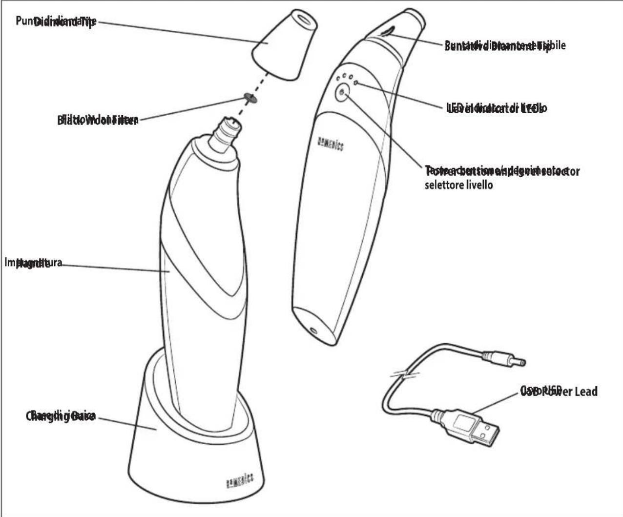 HOMEDICS MDA-100RGA-EU - CARATTERISTICHE DEL PRODOTTO: - 1