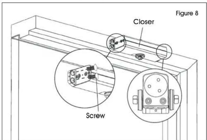 Uline H-11972 - TOP JAMB MOUNTING - 3