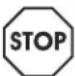 Uline H-5780 - STOP - 2