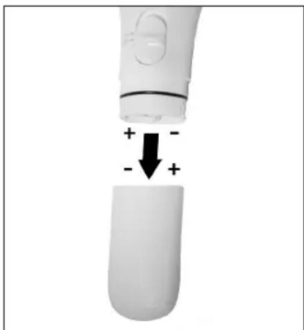 HOMEDICS FAC-500A-EU - POSE des PILES - 1