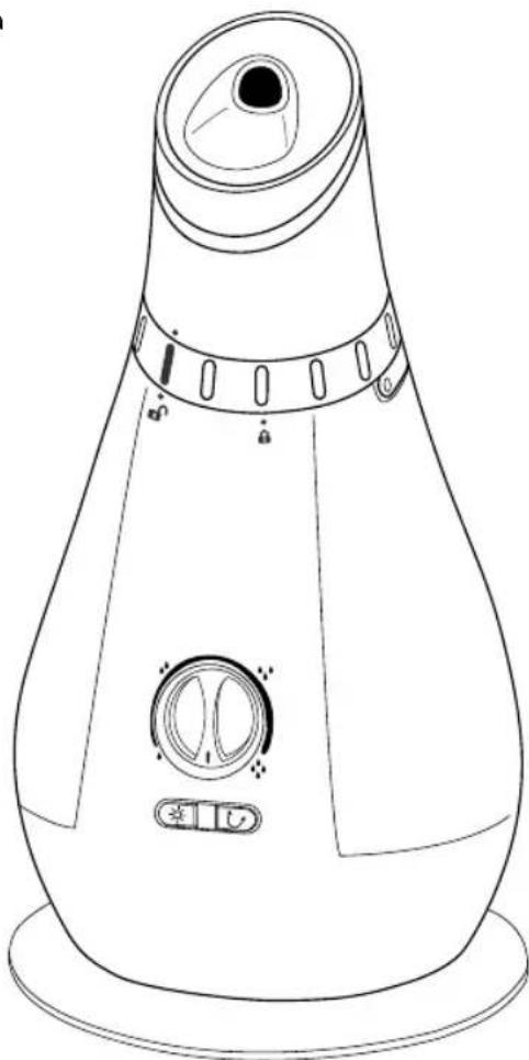 HOMEDICS HUM-CM50B-GB - Pojemność zbiornika - 1
