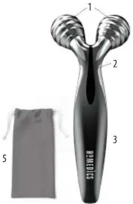 HOMEDICS FAC-BR200-EU2 - PRODUCT FEATURES: - 2