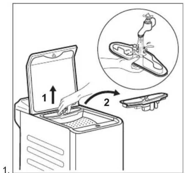 Essentiel B ELT712-1b - Nettoyage du distributeur de produit de lavage - 1