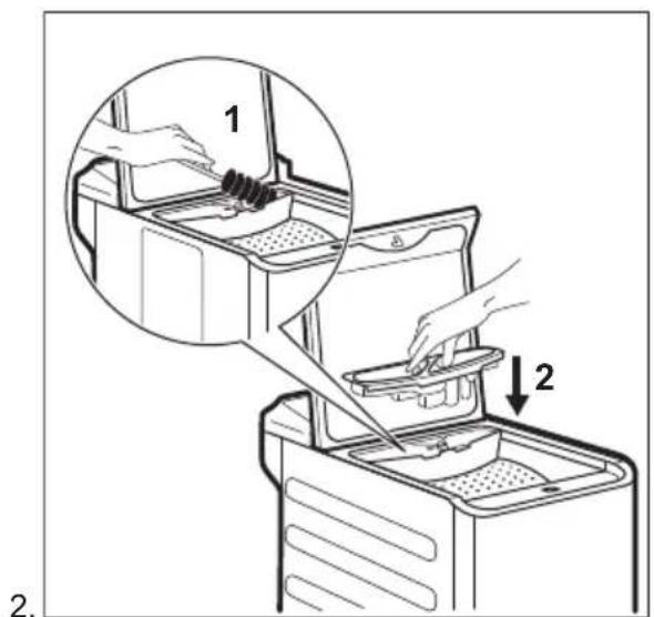 Essentiel B ELT712-1b - Nettoyage du distributeur de produit de lavage - 2