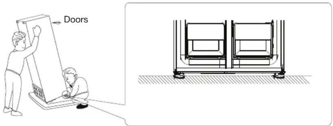 Essentiel B ERMVE180-85miv1 - Levelling feet - 1