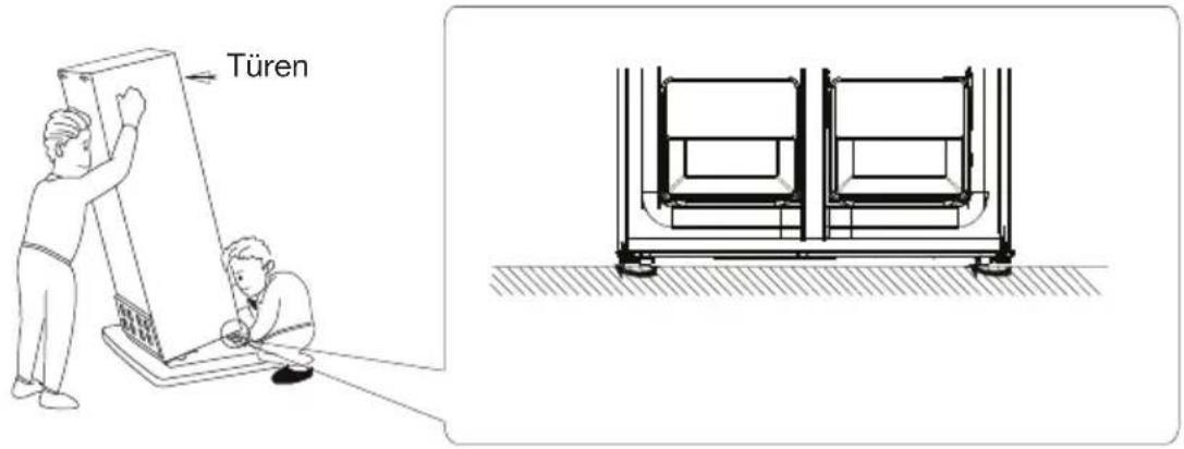 Essentiel B ERMVE180-85miv1 - Standfüße nivellieren - 1