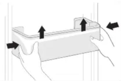 Essentiel B ERMVE180-85miv1 - Cleaning the door trays - 1