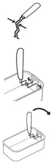 Essentiel B EFSP2146i - Assembly of the baskets - 1