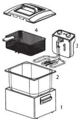 Essentiel B EFSP2146i - Assembly of the tank - 1