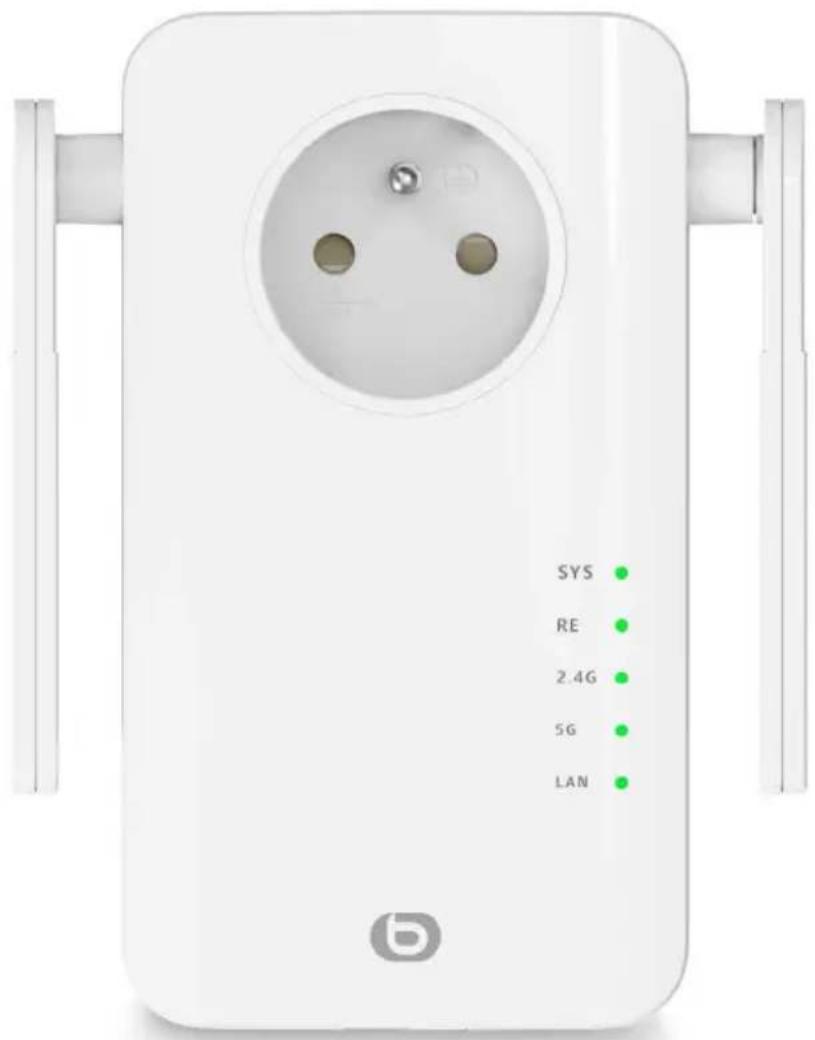 Essentiel B Easy WiFi 1200 - Répéteur / repeater / repetidor AC 1200 wi-fi DUAL BAND - 1
