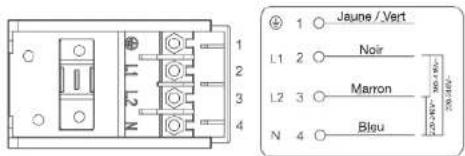 Essentiel B ETV46m - Raccorder la plaque à l'alimentation électrique du secteur - 1