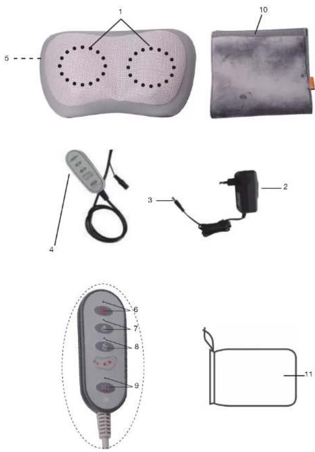 Essentiel B Wireless Eden Cushion - 1