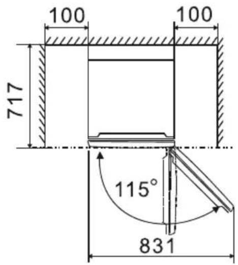 Essentiel B ERCVE185-60hin - Sufficient ventilation - 2