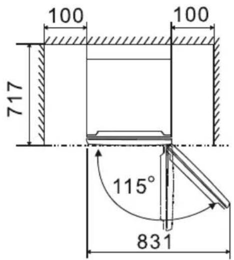 Essentiel B ERCVE185-60hin - Voldoende ventilatie - 2