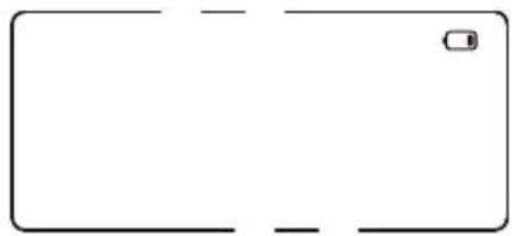 Essentiel B EBC 10V - Indicator dat de batterij bijna leeg / versleten is - 1